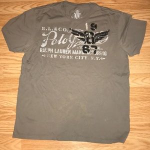 Ralph Lauren men’s  Gray t-shirt size M